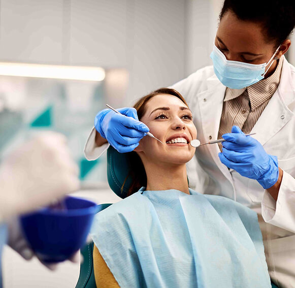 Dentist Doing Work Image